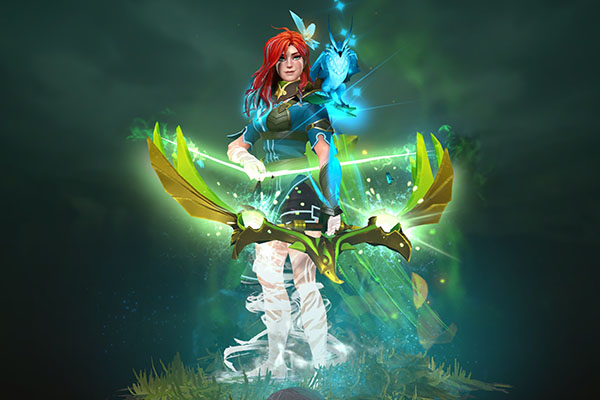 Windranger Arcana Full Immortal MegaPack Slyle 1 для Windranger